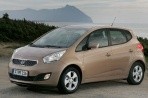 Especificaciones de coches y el consumo de combustible para Kia Venga