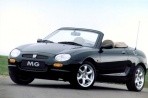 Car specs and fuel consumption for MG F