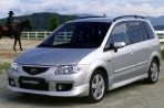 caractéristiques automobiles et la consommation de carburant pour Mazda Premacy