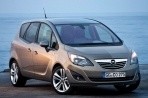 Especificaciones de coches y el consumo de combustible para Opel Meriva