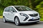 caractéristiques automobiles et la consommation de carburant pour Opel Zafira
