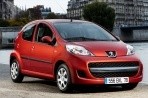 Especificaciones de coches y el consumo de combustible para Peugeot 107