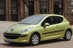 caractéristiques automobiles et la consommation de carburant pour Peugeot 207