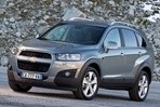 Especificaciones de coches y el consumo de combustible para Chevrolet Captiva