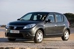 Especificaciones de coches y el consumo de combustible para Dacia Sandero