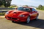 caractéristiques automobiles et la consommation de carburant pour Ferrari 550