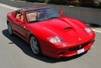 Especificaciones de coches y el consumo de combustible para Ferrari Superamerica
