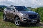 caractéristiques automobiles et la consommation de carburant pour Hyundai Santa Fe