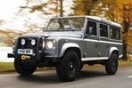 Especificaciones de coches y el consumo de combustible para Land Rover Defender