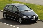 caractéristiques automobiles et la consommation de carburant pour Mercedes B-Class