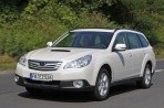 Especificaciones de coches y el consumo de combustible para Subaru Outback